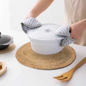 Napperons rectangulaires en rotin tissé naturel pour Table à manger et tapis de Table de cuisine fabriqués au Vietnam - Product Image 5