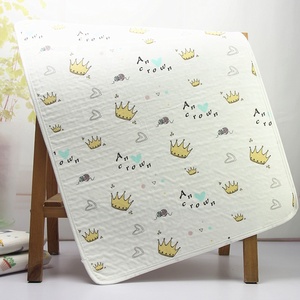 Tapis à <span class=keywords><strong>langer</strong></span> pliable en coton de qualité supérieure pour nouveau-nés, 50x70cm, <span class=keywords><strong>pas</strong></span> <span class=keywords><strong>cher</strong></span> - Product Image 2