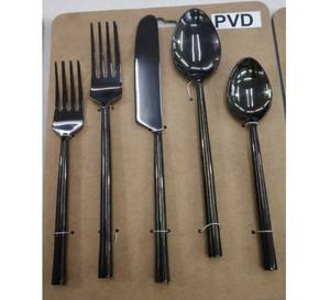 Top Dinnerware <b>Gold</b> Metal Salad Serving Tools Salad Serving Cutlery Set Use Hotel and Restaurant Shinning polished - Product Image 3