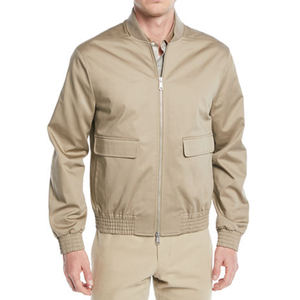 เสื้อแจ็คเก็ตผู้ชายไซส์ใหญ่ รุ่นซัมเมอร์ ปี 2025 ระบายอากาศได้ดี ปิดด้วยซิป แต่งหนังวัว ผ้าซาติน โพลีเอสเตอร์ 100% แบบสั่งทำ - Product Image 3