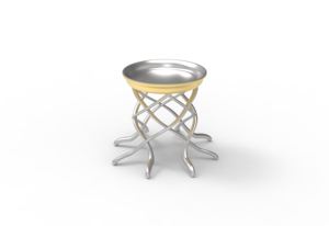 ชามสเตนเลสสตีลและอลูมิเนียมอัลลอยด์สำหรับนักออกแบบชามเสิร์ฟคุณภาพสูงแบบวินเทจ - Product Image 6