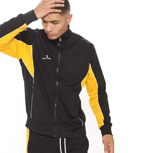 custom team warm up suits OEM/ODM zip up Sport tracksuit zipper Fitness Jogging men tracksuit by One Apex