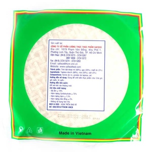 High Quality <b>Edible</b> Fried Safoco Thin Pancake Rice <b>Paper</b> 500g Bag Rolling <b>Paper</b> - Product Image 5