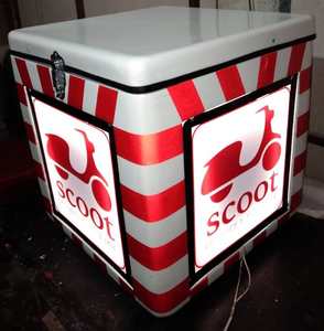 Enfriador térmico de alimentos para Pizza, caja de entrega de motocicleta, a prueba de agua, al mejor precio, 100% - Product Image 2