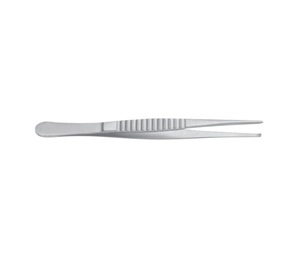 Pince à dissection Treves 1X2 Dents Instruments chirurgicaux manuels Acier inoxydable 15cm - Product Image 1