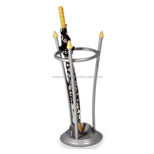 Soporte de sombrilla de hierro de Color plateado, diseño elegante, personalizado, de alta calidad, tamaño y forma, fabricante - Product Image 4
