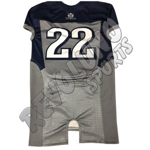 Maillot de football américain Numéro de nom d'équipe personnalisé de haute qualité Maillot de football américain réversible Impression par sublimation Vente en gros - Product Image 4