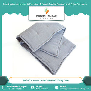 Cotton Plain <b>Soft</b> Newborn Swaddle Wrap Organic Cotton <b>Baby</b> Adjustable Swaddle Wrap - Product Image 6