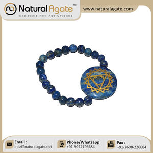 Vnox — Bracelet rond avec symbole gravé, Chakra, en solde, livraison gratuite - Product Image 6