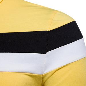 2020 exclusif à manches courtes pour hommes pour polo du Bangladesh 100% coton piqué multicolore à rayures horizontales tissu tricoté - Product Image 5