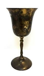 Vintage Brass <b>Wine</b> <b>Goblet</b> Handmade Engraved Chalice Metal Cup Classic Barware Drinkware Cocktail Table Wedding Party Decor - Product Image 3
