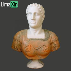 Escultura <span class=keywords><strong>de</strong></span> busto <span class=keywords><strong>de</strong></span> mármol <span class=keywords><strong>de</strong></span> dama vívidamente velada Popular escultura <span class=keywords><strong>de</strong></span> mármol rojo tallada a mano - Product Image 2