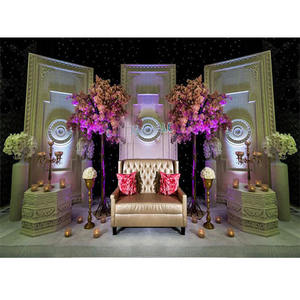 Événement de mariage de Toronto cadre dans les coulisses indien personnalisé Modran fibre musulmane configuration autonome approvisionnement de mariage prix d'usine Royaume-Uni - Product Image 1