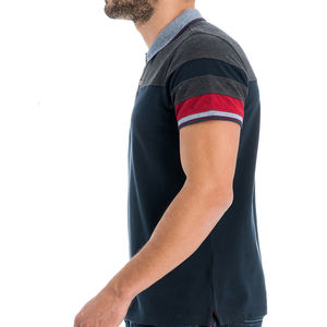 Venta al por mayor de polos de malla de fitness para hombre personalizados, nuevo diseño, ropa deportiva atlética para correr, ropa de gimnasio de compresión tejida - Product Image 2