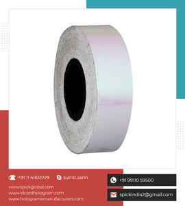 Autocollant Morph fluorescent PET holographique 3D personnalisé en gros étiquettes d'emballage d'artisanat d'adhérence industrielle personnalisées - Product Image 3