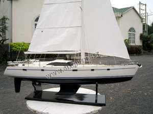 OYSTER 72 Modèle de bateau en bois de haute qualité fabriqué à la main au Vietnam-Livraison rapide Cadeau fantaisie GIA NHIEN CO.LTD YT0032P Maison nautique - Product Image 3