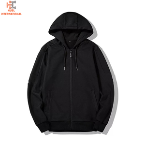 Wholesale Gym <b>Workout</b> Best Quality basics cotton blended Wholesale Price Men Full Zipper <b>Hoodies</b> for sale Adults OEM Service - Product Image 2