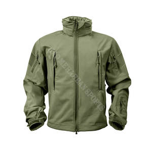 Chaqueta de concha blanda táctica de talla grande para hombre, cortavientos para exteriores - Product Image 1