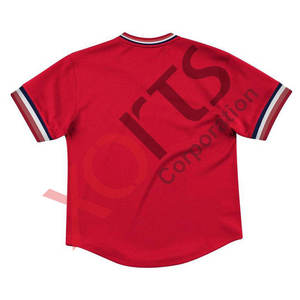VIPERS Conjunto de uniforme de béisbol con cuello en V para hombre Pantalla de logotipo del equipo - Product Image 5