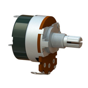 Potenciómetros rotativos de 10k, eje de Metal y plástico de 24mm, rotativo con interruptor - Product Image 1