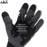 Guantes de Pesca Bass Dash Winter Pro, Aislantes, de Alta Calidad, Resistentes al Agua, para Pesca Nocturna en Clima Frío