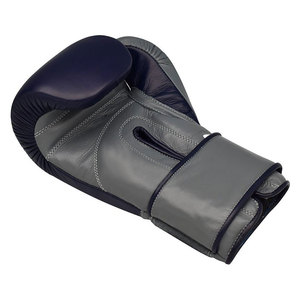 Guantes de boxeo de cuero hechos a mano, guantes de combate de entrenamiento de Kickboxing y boxeo - Product Image 3