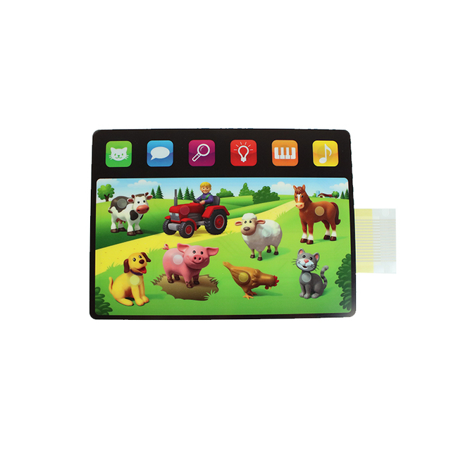 Colorful Educational 0.6mm Thick Membrane Switch Keypad Fun Kids Toys & Keyboards