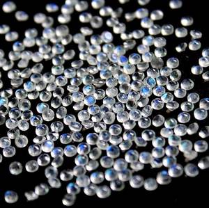 พลอยมูนสโตนทรงธรรมชาติคุณภาพเยี่ยม ขัดเงา สำหรับทำเครื่องประดับ ดีไซน์หลายสี ขนาด 1 มม.-5 มม. รับประกันโดยบุคคลที่สาม - Product Image 3