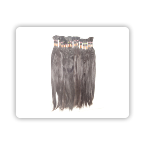 Wholesale Best Quality Indian Virgin Remy Human <b>Hair</b> Extensions Machine Double Weft 100g Highest Quality - Product Image 1
