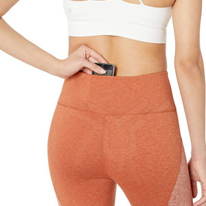 Leggings de Yoga pour femmes, collants de course, taille haute, personnalisés, vente en gros, 2022 - Product Image 5