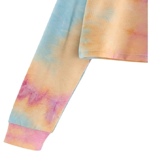 Sweat-shirt à capuche à manches longues pour femme, haut court à sublimation, personnalisé, sexy, vêtements inspire, vente en gros - Product Image 4