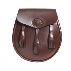 Sporrans หนังทำจากหนังหลากสี,ชุดสปอร์รันหนังสำหรับสวมใส่ในวันเดียว - Product Image 5