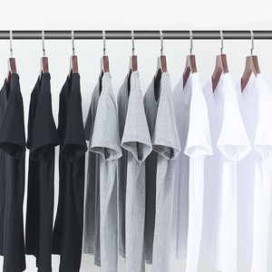 Wholesale Price Custom DTG silk screen Print men's T-<b>Shirts</b> Solid Color Long Casual Wear T-<b>Shirts</b> hot selling product - Product Image 6