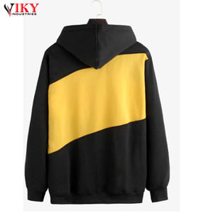 Homme 100% Polyester Pas Cher OEM Blanc Personnaliser Logo En Vrac À Capuche Sweat À Capuche - Product Image 2