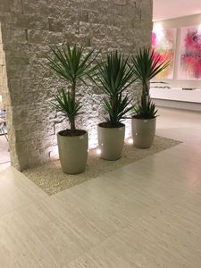 Customized <b>Lightweight</b> Durable Eco-Friendly Galvanized Metal Flower Pots for Indoor/Outdoor Use - Product Image 3