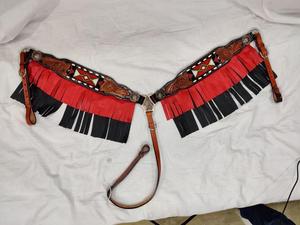 Juego de Sillín Western de Cuero Genuino Y&Z con Riendas y Brida, Suministros Ecuestres de Alta Calidad al por Mayor - Product Image 2