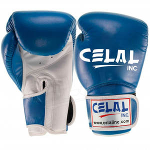 Guantes de boxeo de cuero genuino para entrenamiento profesional, guantes de boxeo cómodos con Logo personalizado, hechos a medida, nuevos - Product Image 1