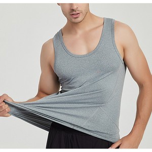 เสื้อกล้ามผู้ชาย,เสื้อกล้ามมีฮู้ดแขนกุดกีฬาฟิตเนส - Product Image 1