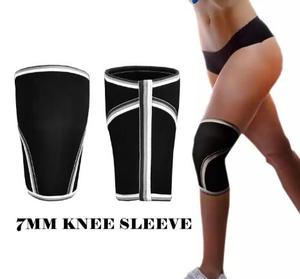 Unisex Custom Heavy Duty 5mm 7mm Neoprene <b>Knee</b> Sleeve Breathable Fitness Weightlifting <b>Compression</b> Brace Logo Protection - Product Image 4