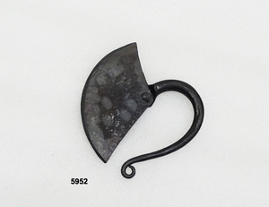 Hand Forged <b>Twisted</b> Handle <b>Knife</b> - Product Image 6