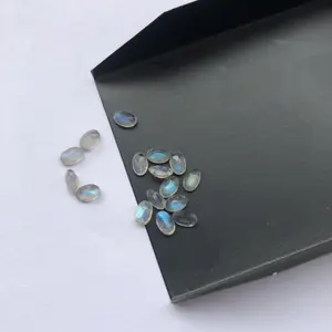 Buy Now 5x4mm Natural Labradorite Stone Faceted Oval Cut Loose Wholesale Gemstone Form Manufacturer Supplier For Wholesale Price