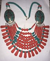 Colliers superposés en perles de verre pour femmes - Bijoux faits main de style bohème multi-brins pour la mode estivale