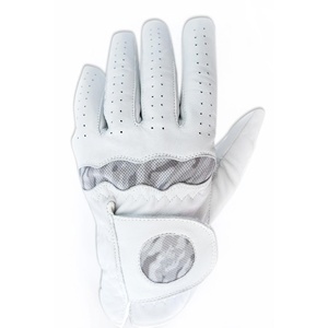 Vente à chaud de gants de golf en peau de mouton de qualité supérieure pour hommes avec logo personnalisé Design personnalisé en cuir et cabretta pour adultes sportifs - Product Image 6