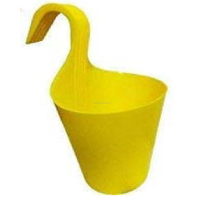 Macetas de jardín baratas de mejor calidad con macetas y macetas de árbol de material metálico al por mayor de color amarillo - Product Image 3