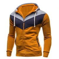 Felpa invernale confortevole con cerniera elegante felpa con cappuccio da uomo relax fit felpe con cappuccio tagliate e cucite di buona qualità