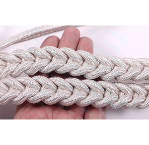 Aiguillette-cordón de hombro de alambre de plata, uniforme de ceremonia, Aiguillettes dorados y plateados - Product Image 4