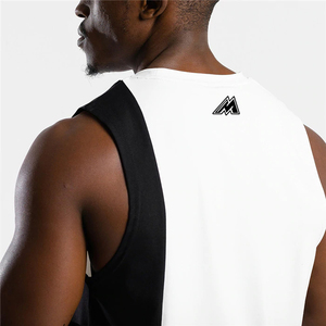 Summer Open Side Sleeveless Top Active Muscle Sports <b>Vest</b> Undershirts Mens Casual Loose Fitness Workout Tank Tops for Men - Product Image 6