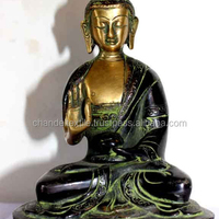 Patung Buddha Sati Tibet Kuno dari Kuningan, Penyembuh, Seni Budha, Dewa Etnis, Patung Buddha, Bodhisattva, Sakyamuni
