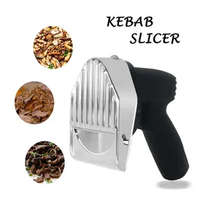 ITOP Elektrische kebab messer für döner slicer Drahtlose edelstahl döner kebab messer cut fleisch Gyro Shawarma kebab messer slicer