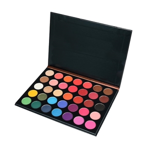 Paleta de sombras de ojos personalizada, maquillaje de Etiqueta Privada, OEM, ODM, cosméticos, pigmento alto, 35 colores, paleta de sombras de ojos con purpurina - Product Image 4